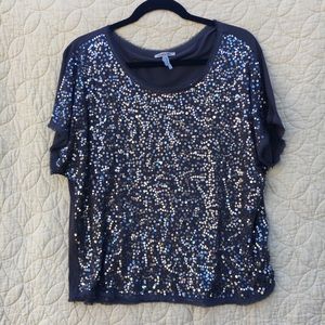 Sequin Square Shirt